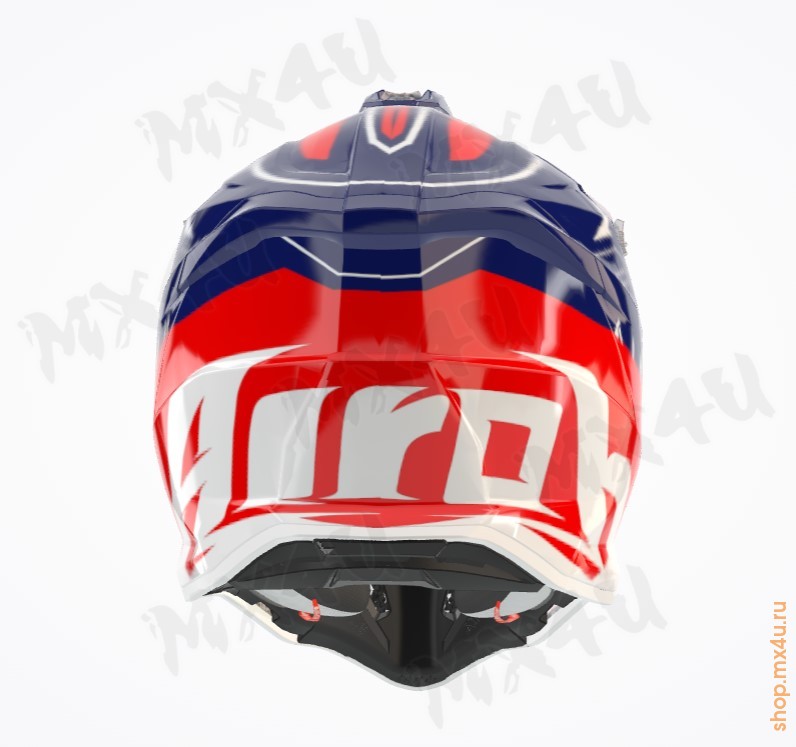Внедорожный шлем Strycker Skin - Красный\Глянец - фото 2