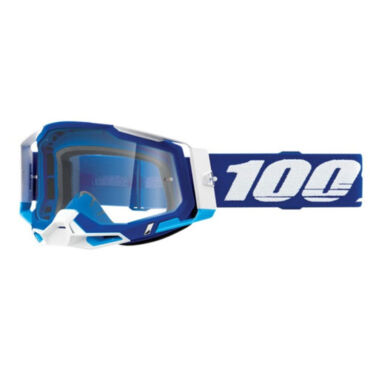 100% Очки Racecraft 2 Goggle Blue Clear Lens - миниатюра 2