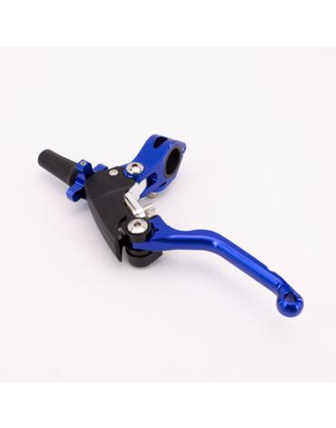 Рычаг (ручка) сцепления складной (неломайка) CNC Blue