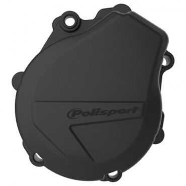 Защита крышки генератора Polisport KTM EXC F Husqvarna FE 450 500 17- 23 черн. - миниатюра 1