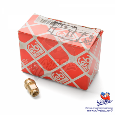 ADVS Втулка коннектор тросов обогатителя  (латунь) XRV750 RD07 (93 03) замена втулки к набору 16046MAY000 - миниатюра 2