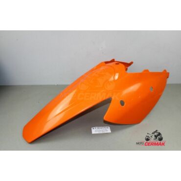 Крыло заднее оранжевое KTM EXC 04 07 - миниатюра 1