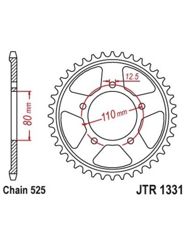 Звезда ведомая JTR1331.42ZBK