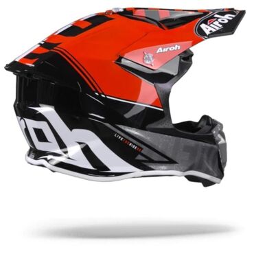 Шлем AIROH Twist 2.0 Tech Red  (Глянцевый) - миниатюра 5