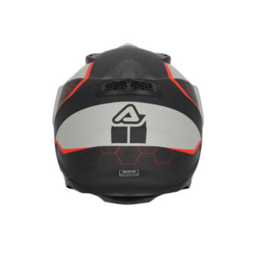 Acerbis Шлем REACTIVE 22 06 Black Red - миниатюра 5