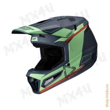 Кроссовый шлем 3.5 V25 Matcha - Зеленый - миниатюра 3