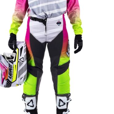 Leatt Штаны 3.5 Jr Retro Pink - миниатюра 5