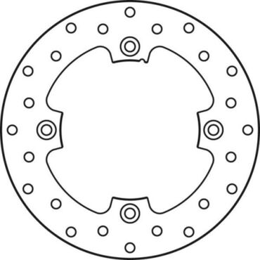 Диск тормозной задний Suzuki DR350 90 99 - миниатюра 1