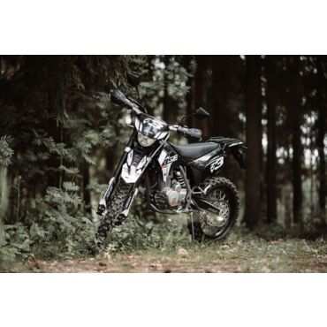Мотоцикл BSE Z3 Y Black/White Stinger - миниатюра 13