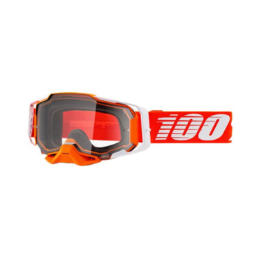 100% Очки Accuri 2 Enduro Goggle Dual lens Red Clear - миниатюра 2