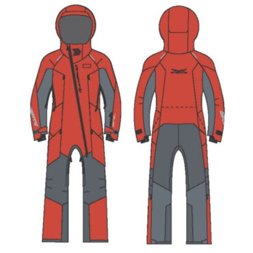 Dragonfly Комбинезон Gravity 2.0 Woman Red - Grey 2025 - миниатюра 1