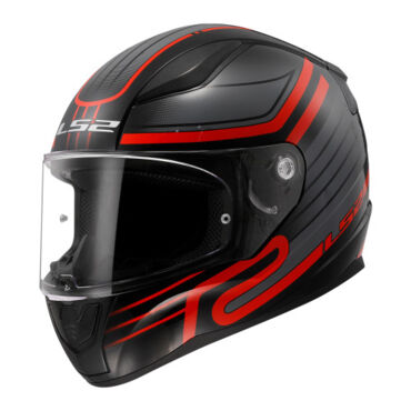 Шлем дорожный LS2 FF353 RAPID II CIRCUIT, black red (L, Взрослая  Дорожная) - миниатюра 2