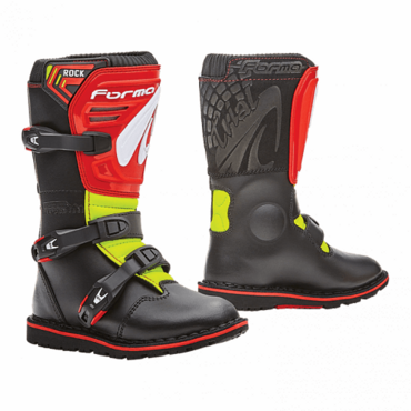 FORMA Ботинки ROCK BLACK RED YELLOWFLUO - миниатюра 1