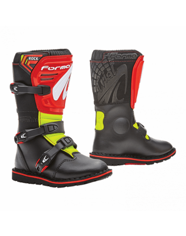 FORMA Ботинки ROCK BLACK RED YELLOWFLUO