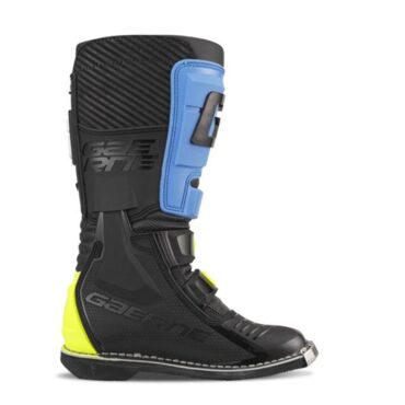 Gaerne Мотоботы детские женские GXJ Black Blue Fluo Yellow - миниатюра 8
