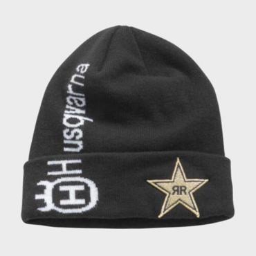 Шапка Husqvarna RS Replica Team Beanie, black (One size, Взрослая  Повседневная) - миниатюра 2