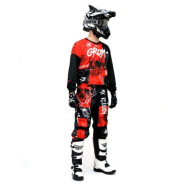 Grom Джерси + штаны MX Religion red - миниатюра 5