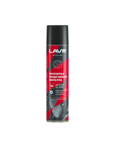 Масло для пропитки фильтров LAVR AIR FILTER OIL SPRAY 400МЛ  (Пропитка)