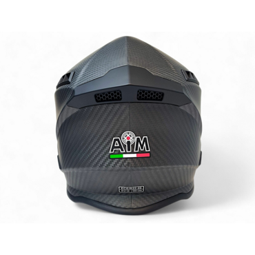 Шлем кроссовый Aim RH855 Carbon 3K матовый - миниатюра 5