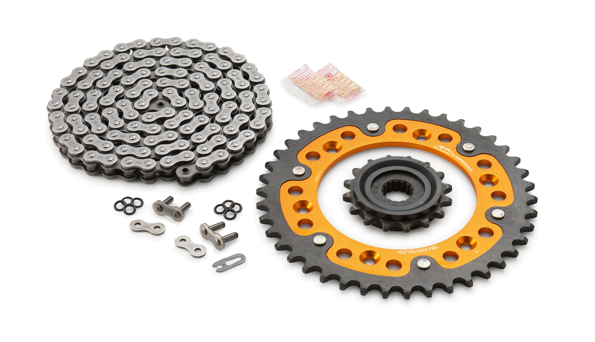 KTM Drive train kit 14t / 50t / 520 118 комплект цепь звезды EXC EXCF ( 00050002096 )