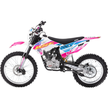 Эндуро / кроссовый мотоцикл BSE Z2 19 16 Roqvi Pink - миниатюра 1
