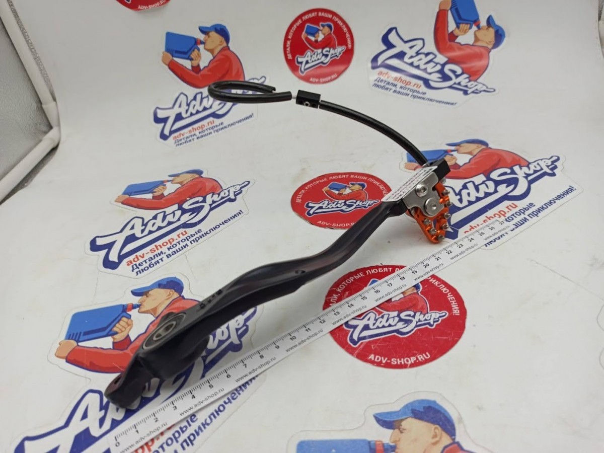 Zeta trigger brake pedal ALU лапка заднего тормоза SX 16-> / EXC 17->  HQV FC 16-> TE FE 17-> // ZE90 7423 - фото 6