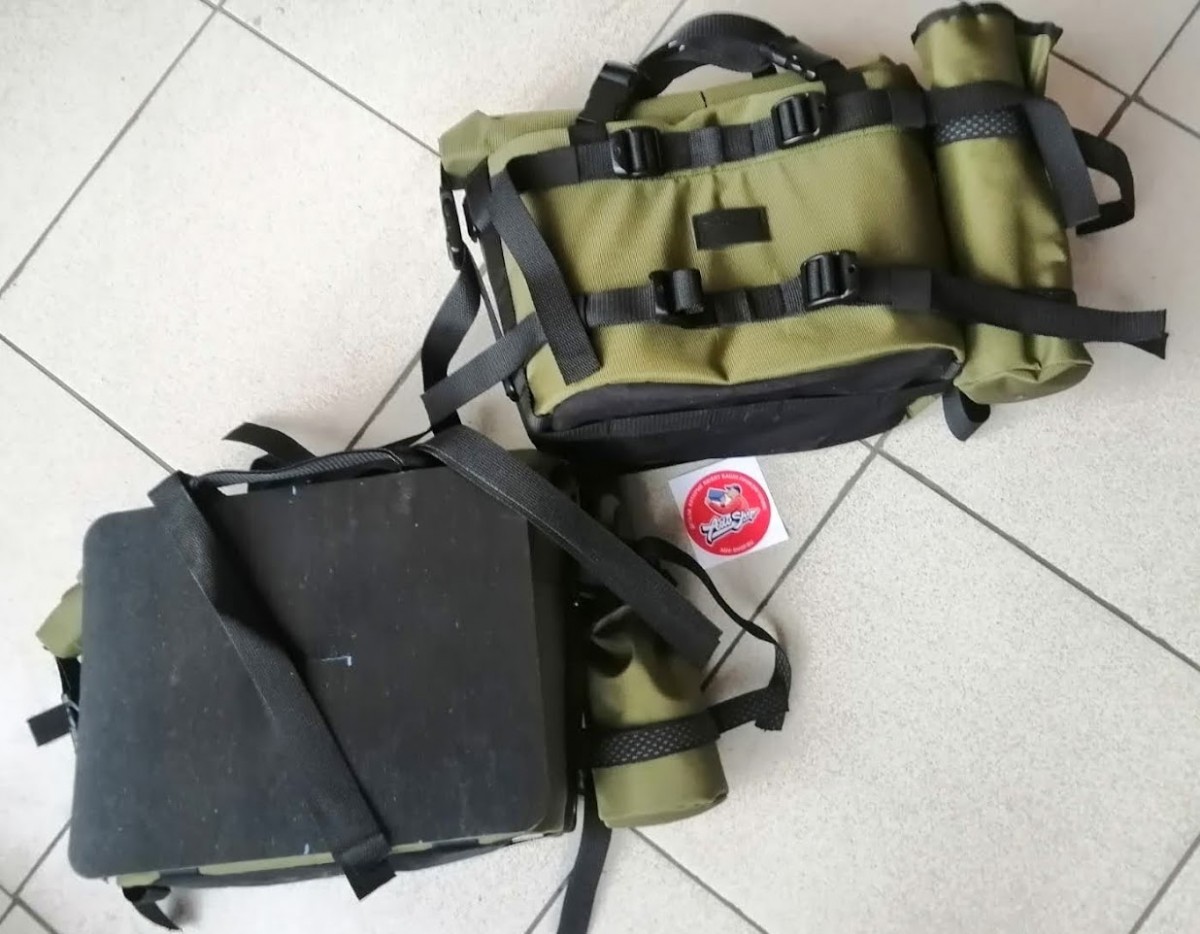 KB TORBA XL ENDURO Комплект боковых багажных сумок (2 шт) ( XLE ) цвет хаки - фото 4