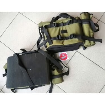 KB TORBA XL ENDURO Комплект боковых багажных сумок (2 шт) ( XLE ) цвет хаки - миниатюра 4