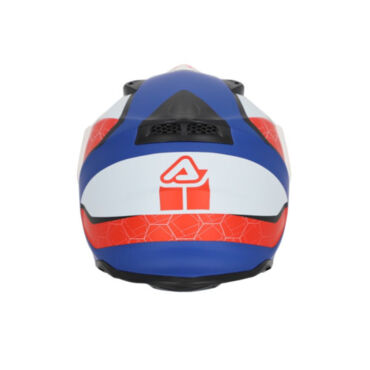 Acerbis Шлем REACTIVE 22 06 White Blue Red - миниатюра 4