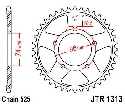 Звезда ведомая JTR1313