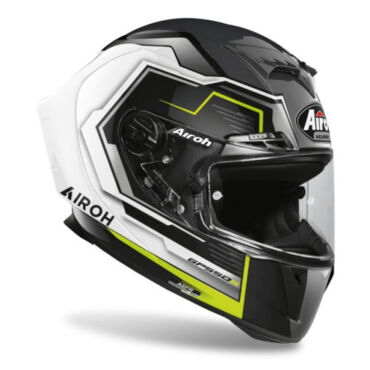 Дорожный шлем Airoh GP550 S Rush White Yellow Gloss XL - миниатюра 1