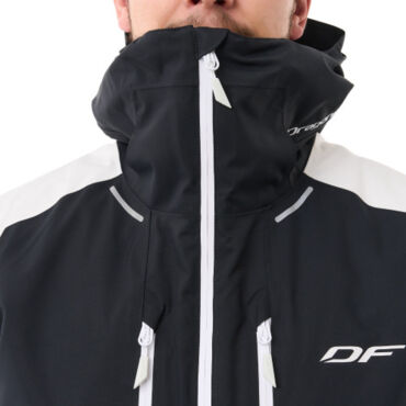 Dragonfly Куртка горнолыжная утепленная Gravity Man White Snow Black 2025 - миниатюра 17