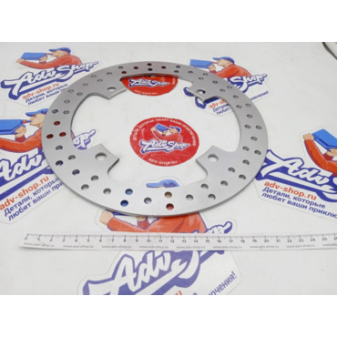 ADVS BRAKE DISK FRONT 256mm тормозной диск перед XL600 XL650 XL700 97 12 // ADV 201F - миниатюра 2