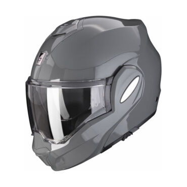 Scorpion Exo Мотошлем Exo Tech Evo Solid Серый - миниатюра 2