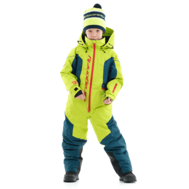 Dragonfly Зимний утепленный комбинезон Junior Gravity Olive - Dark Ocean 2023 - миниатюра 13