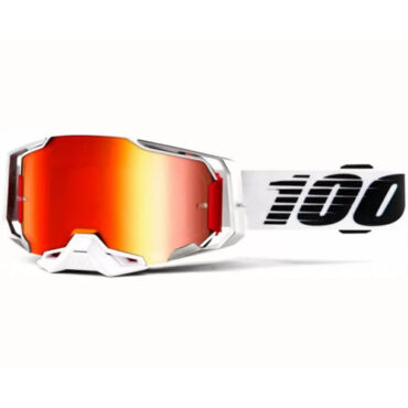 100% Очки Armega Goggle Lightsaber Red Mirror Lens - миниатюра 1