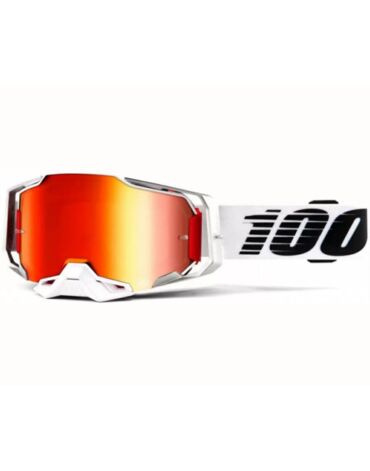 100% Очки Armega Goggle Lightsaber Red Mirror Lens