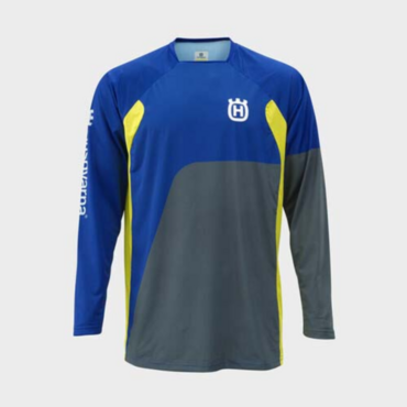Мотоджерси Husqvarna Authentic Jersey, blue (L, Взрослая  Кросс эндуро) - миниатюра 2