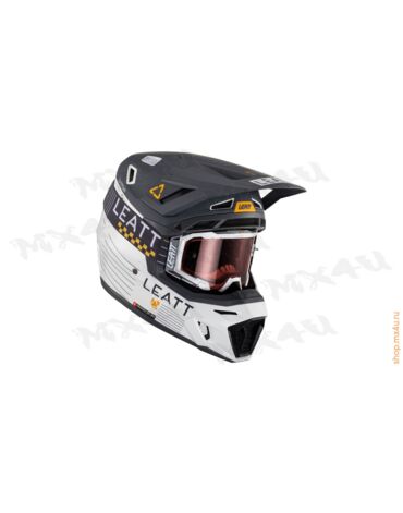 Кроссовый шлем Leatt Moto 8.5 Helmet Kit - Металлик