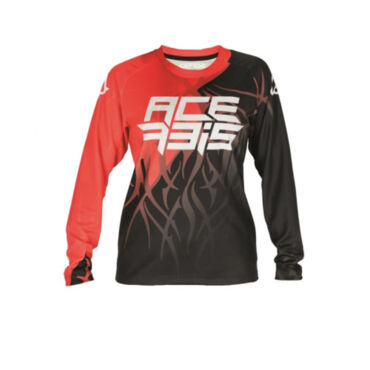 Acerbis Джерси детское MX J KID THREE Black Red - миниатюра 1