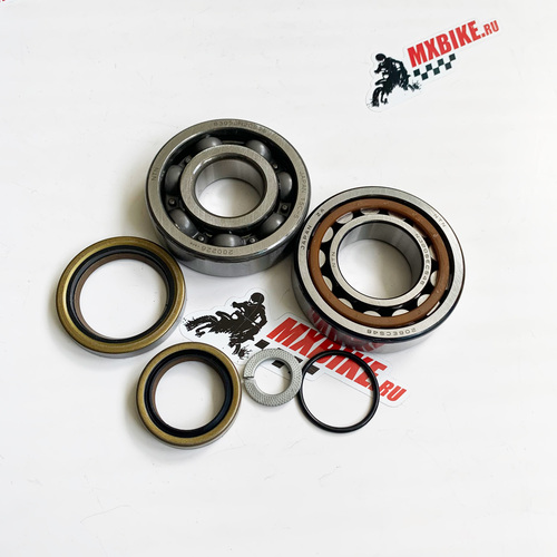 Комплект подшипников и сальников коленвала KTM 125 200 11 -  / Husqvarna 125 150 14- / GasGas MC125 21- - фото 1