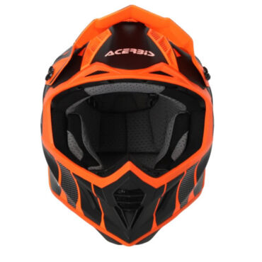 Acerbis Шлем кроссовый X TRACK 22 06 Orange Fluo Black - миниатюра 4