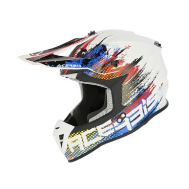 Acerbis Шлем Linear 22 06 White Blue Red - миниатюра 6