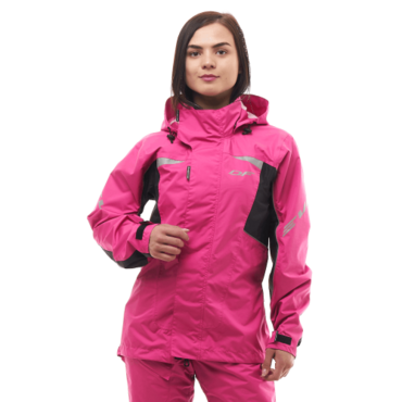 Dragonfly Дождевая куртка EVO Woman Pink (мембрана) 2023 - миниатюра 12