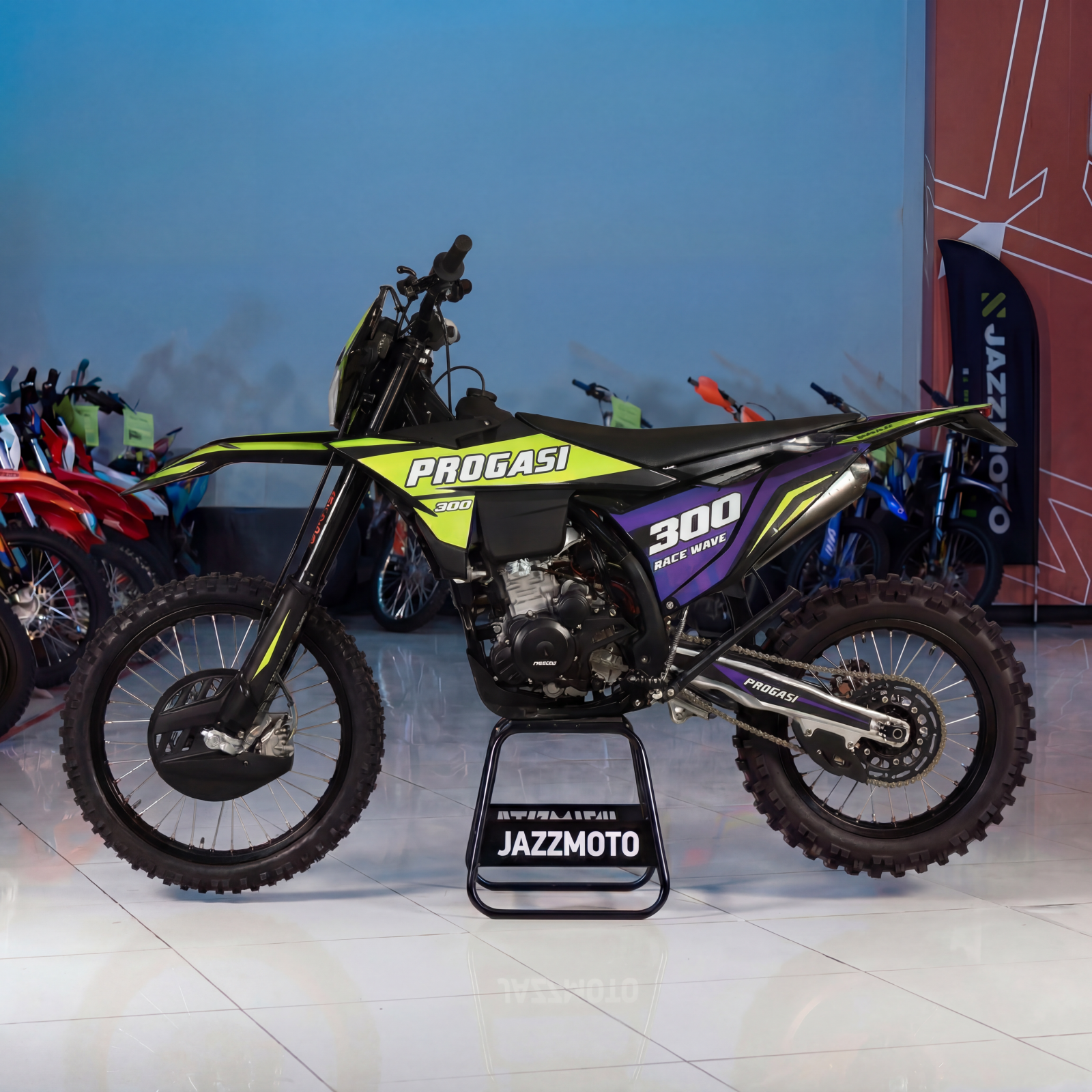 Мотоцикл эндуро PROGASI Race 300 Wave yellow