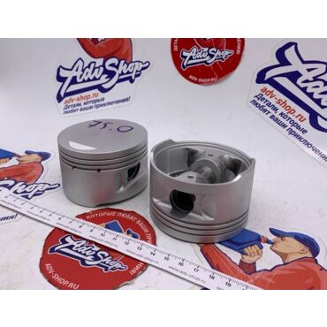 ADVS PISTON FULL KIT комплект поршней с кольцами, пальцами, стопорами (номинал) XL600 87 99 ( комплект 2 шт ) - миниатюра 4