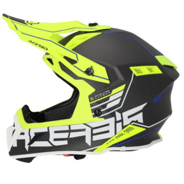 Acerbis Шлем Steel Carbon 22 06 Black Fluo - миниатюра 5