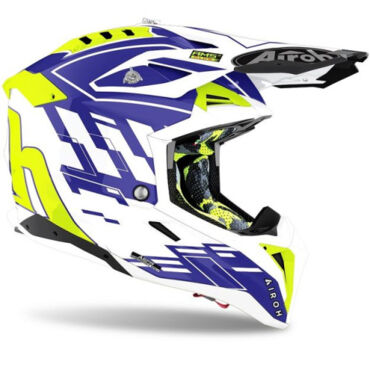 Шлем AIROH AVIATOR 3 Rampage Blue Gloss (Глянцевый) - миниатюра 14