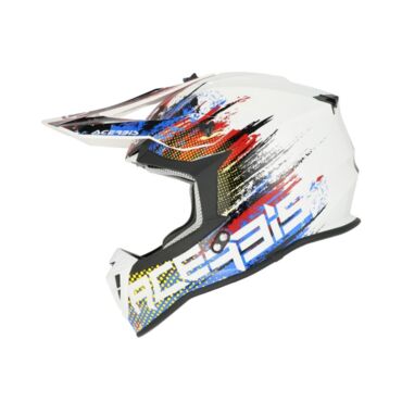 Acerbis Шлем Linear 22 06 White Blue Red - миниатюра 7