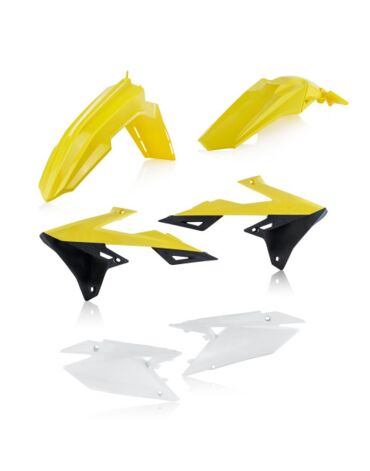 Комплект пластика Suzuki RM Z 250 (2019 2023), RM Z 450 (2018 2023), Желтый черный